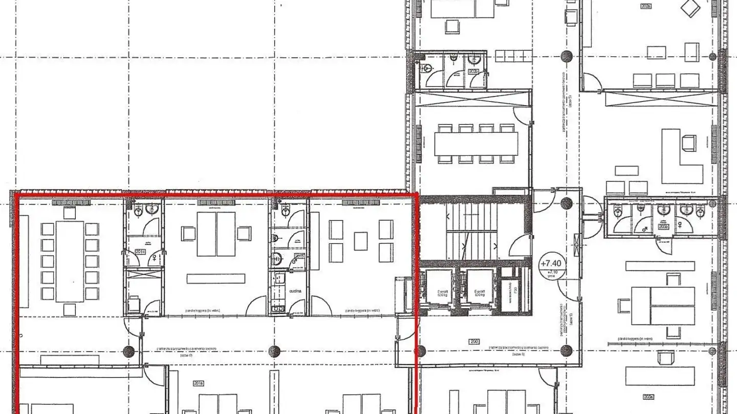 Bureau à louer - Piazza Molino Nuovo 17, 6900 Lugano