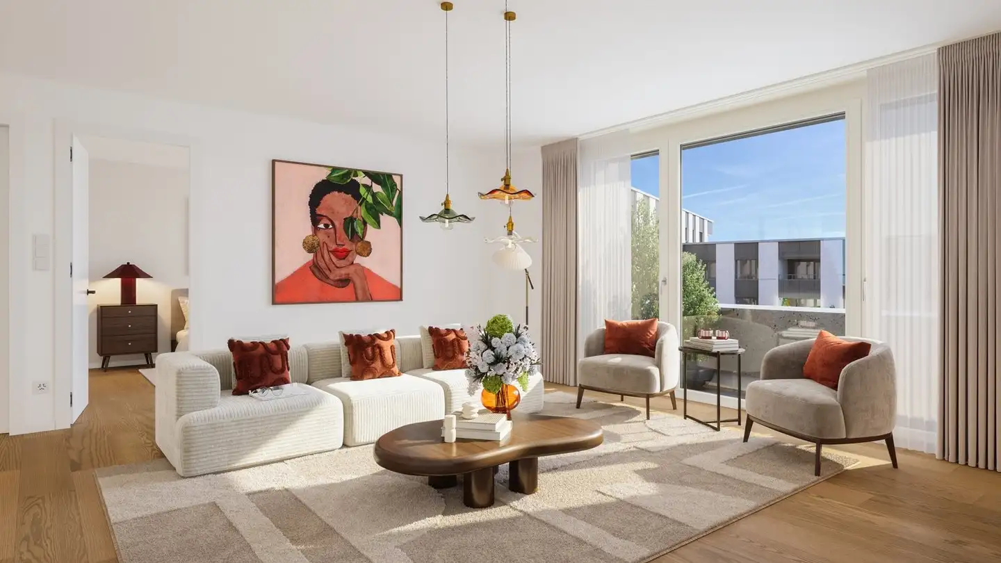 Wohnung mieten - Route Wilhelm-Kaiser, 1700 Fribourg