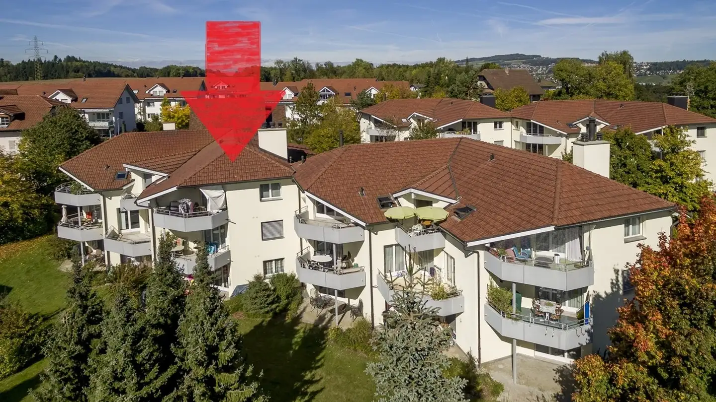 Dachgeschosswohnung mieten - Stafflerstrasse 22a, 5626 Hermetschwil-Staffeln