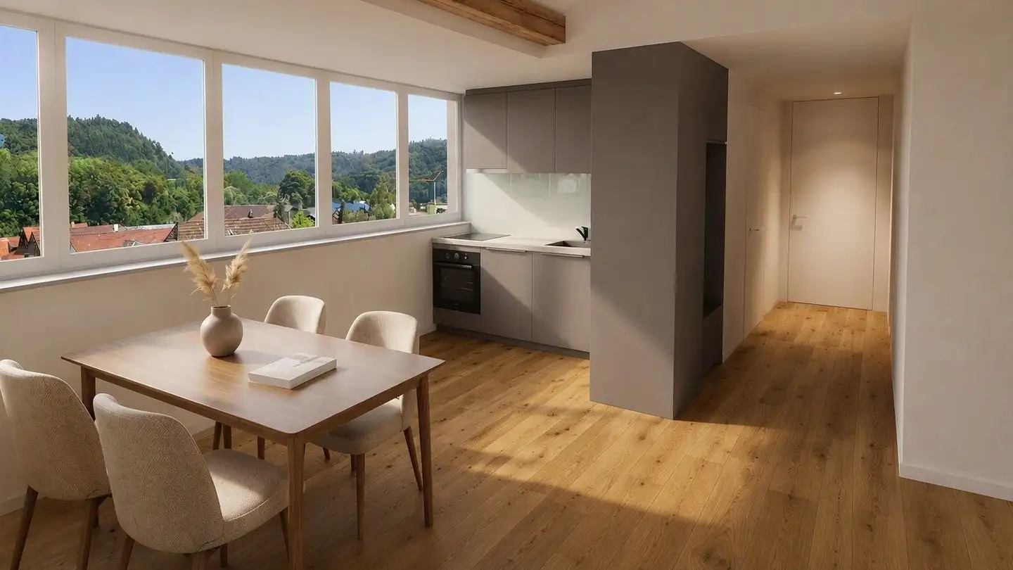 Attic flat for rent - Dammstrasse 9, 3400 Burgdorf - Photo 4