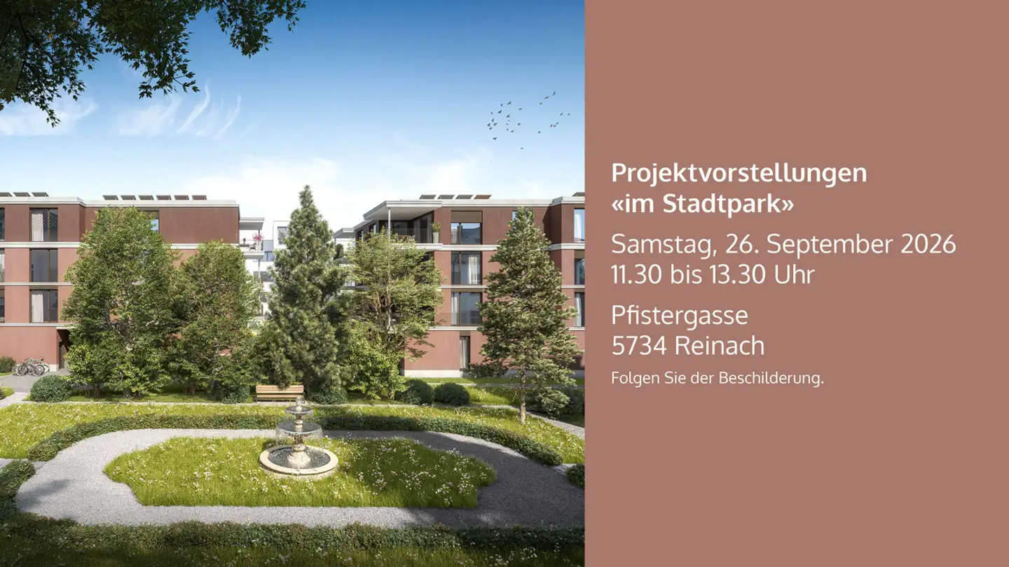 Apartment for sale - Pfistergasse 3a, 5734 Reinach AG