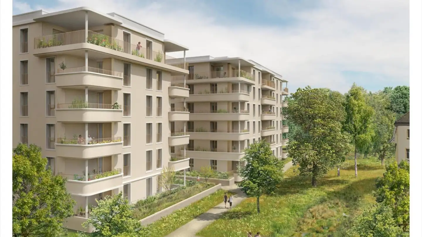 Appartamento in affitto - Allée Charles-Edouard-Guillaume 9, 1723 Marly - Photo 2