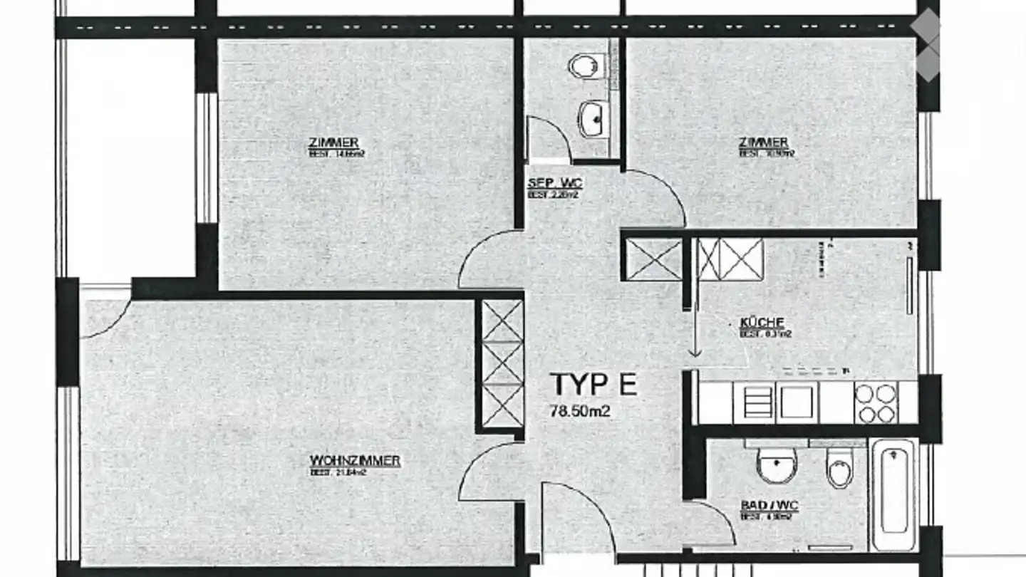 Apartment for rent - Oberdorf 48, 8222 Beringen