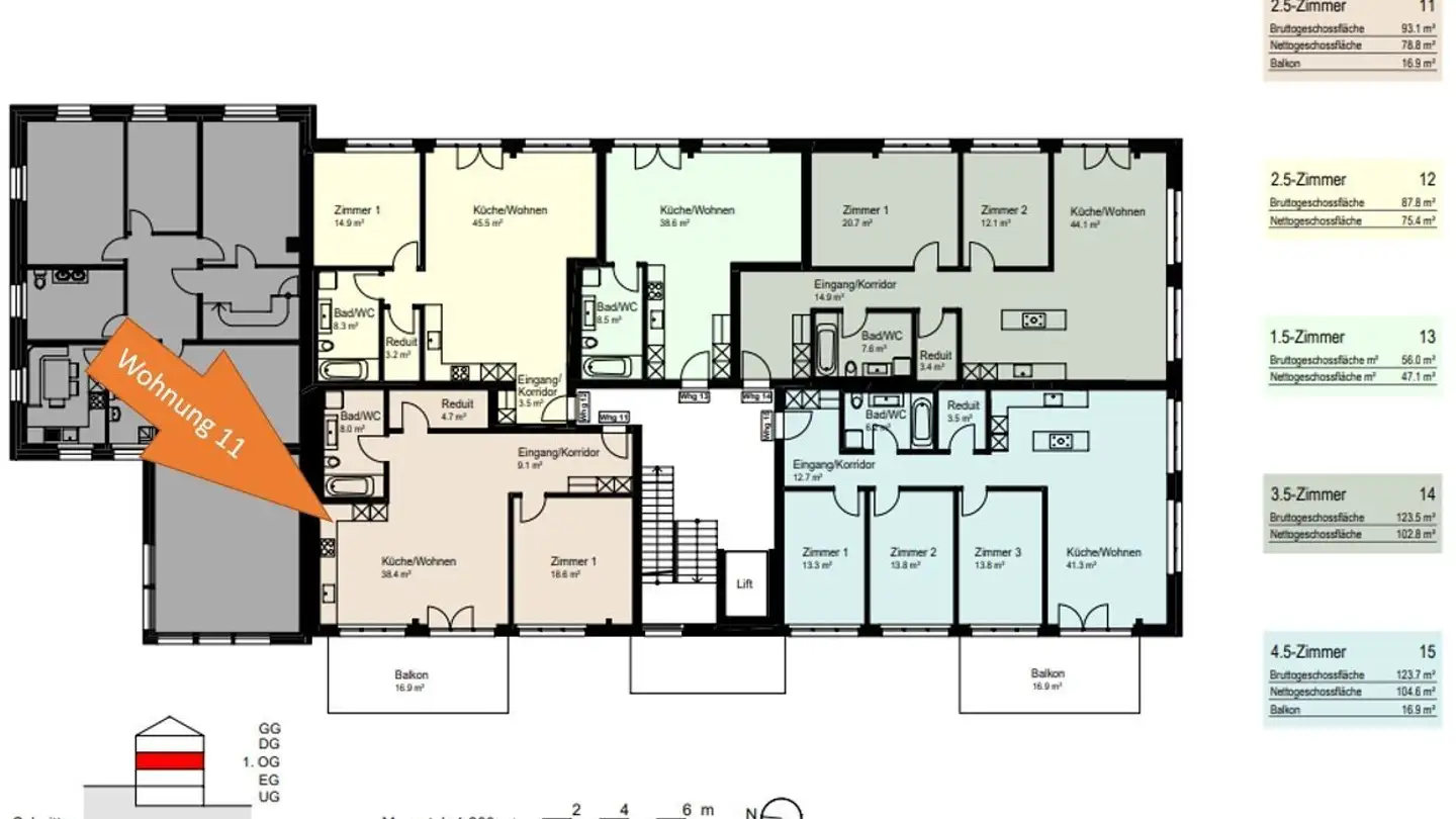 Wohnung mieten - Hauptstrasse 18, 8376 Fischingen - Foto 2