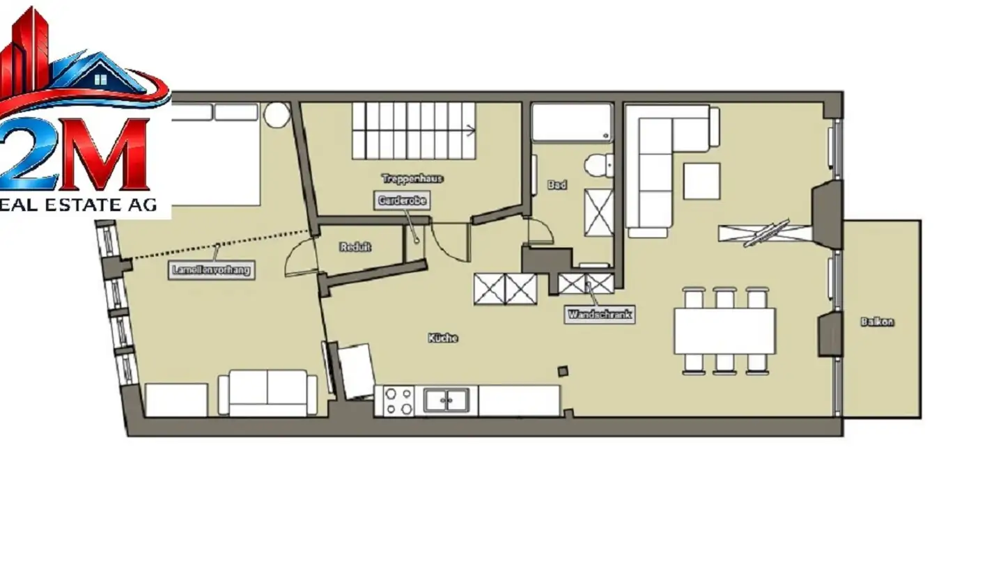 Appartement à louer - Reussgasse 11a, 5620 Bremgarten AG - Photo 3