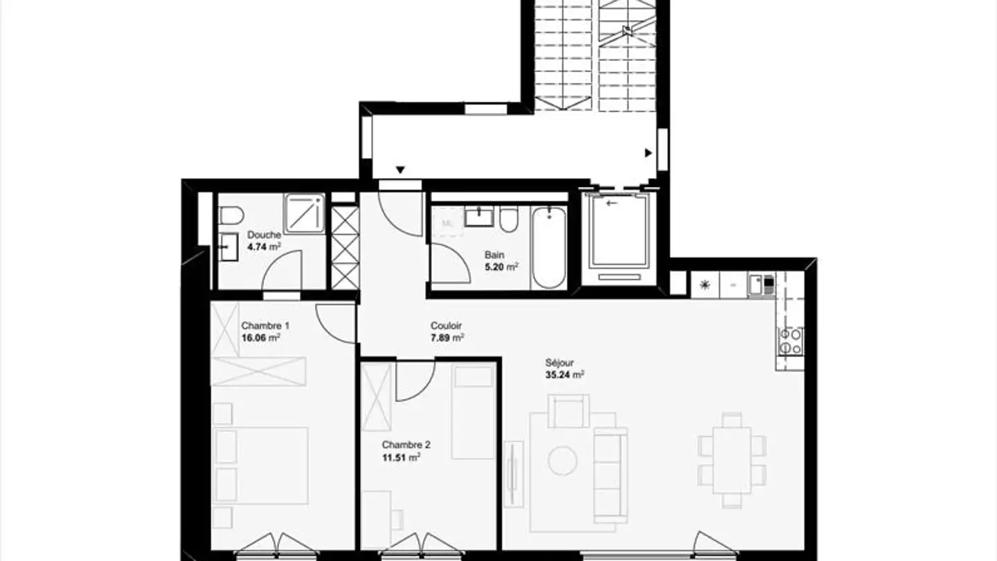 Wohnung kaufen - 2088 Cressier NE - Foto 4