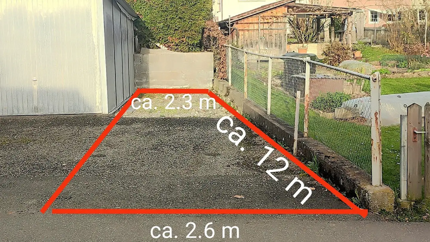 Parkplatz im Freien mieten - Rennweg 6, 8320 Fehraltorf
