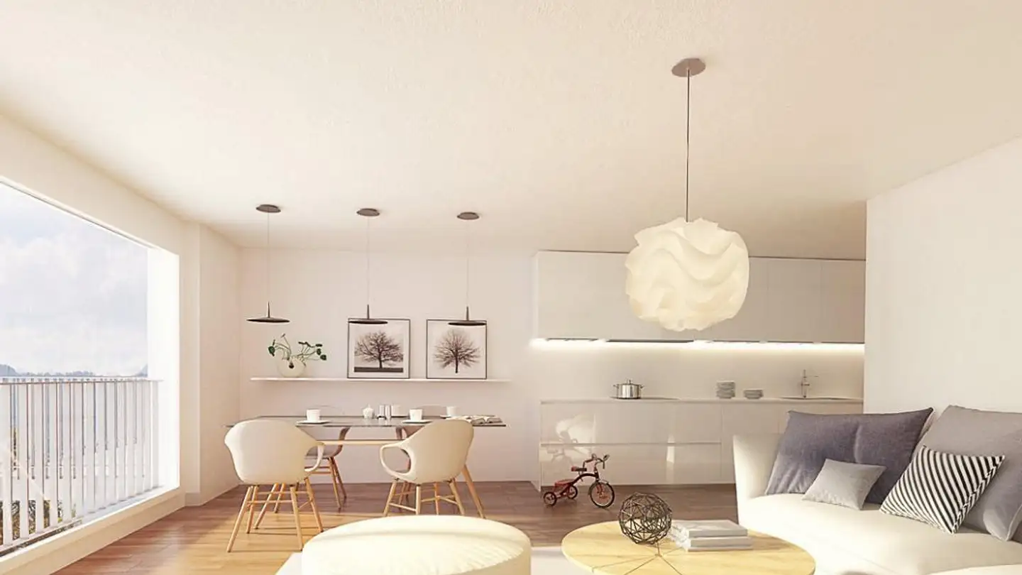 Appartement à louer - Weidstrasse 3, 8118 Pfaffhausen - Photo 2