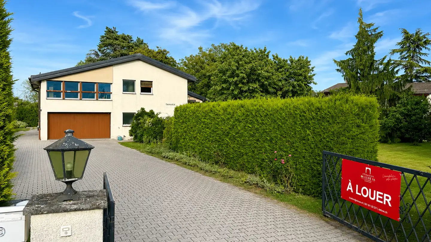 Einfamilienhaus mieten - Chemin Oche Combe 4, 1297 Founex