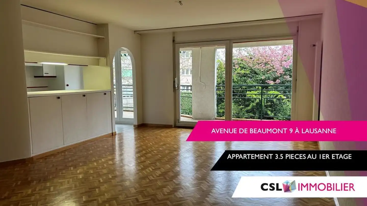 Apartment for rent - Avenue De Beaumont 9, 1012 Lausanne