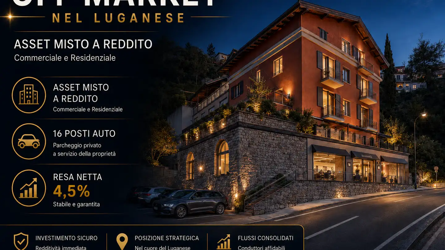 Edificio ad uso misto in vendita - 6900 Lugano