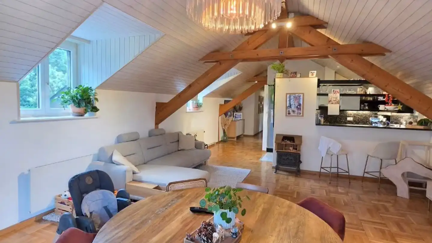 Penthouse for rent - 1112 Echichens