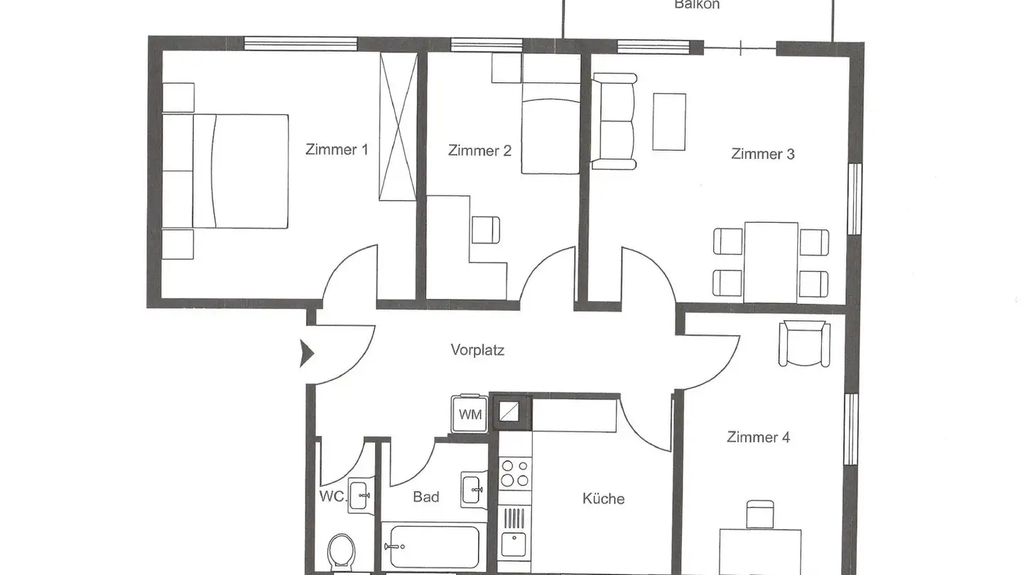 Wohnung mieten - Etzelstrasse 13, 5430 Wettingen - Foto 4