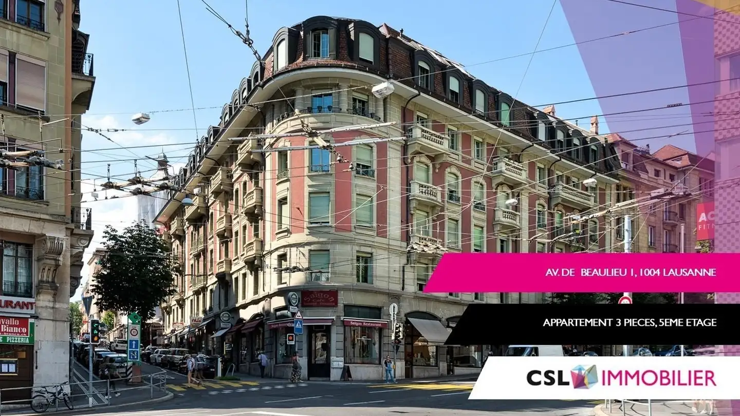 Apartment for rent - Avenue De France 2, 1004 Lausanne