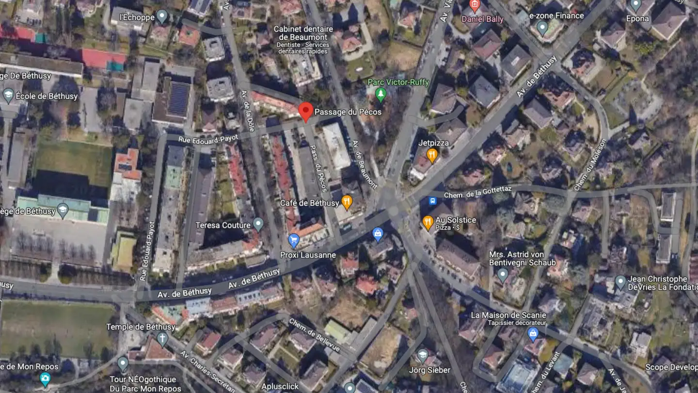 Parkplatz im Freien mieten - Passage Du Pécos 5, 1005 Lausanne