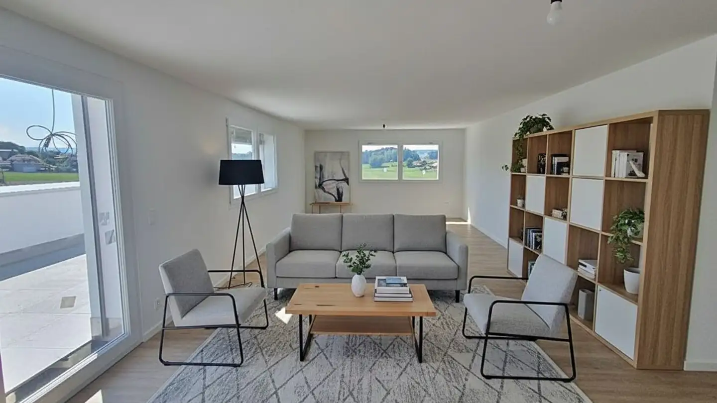 Apartment for rent - Route Du Pontet 19, 1744 Chénens - Photo 2