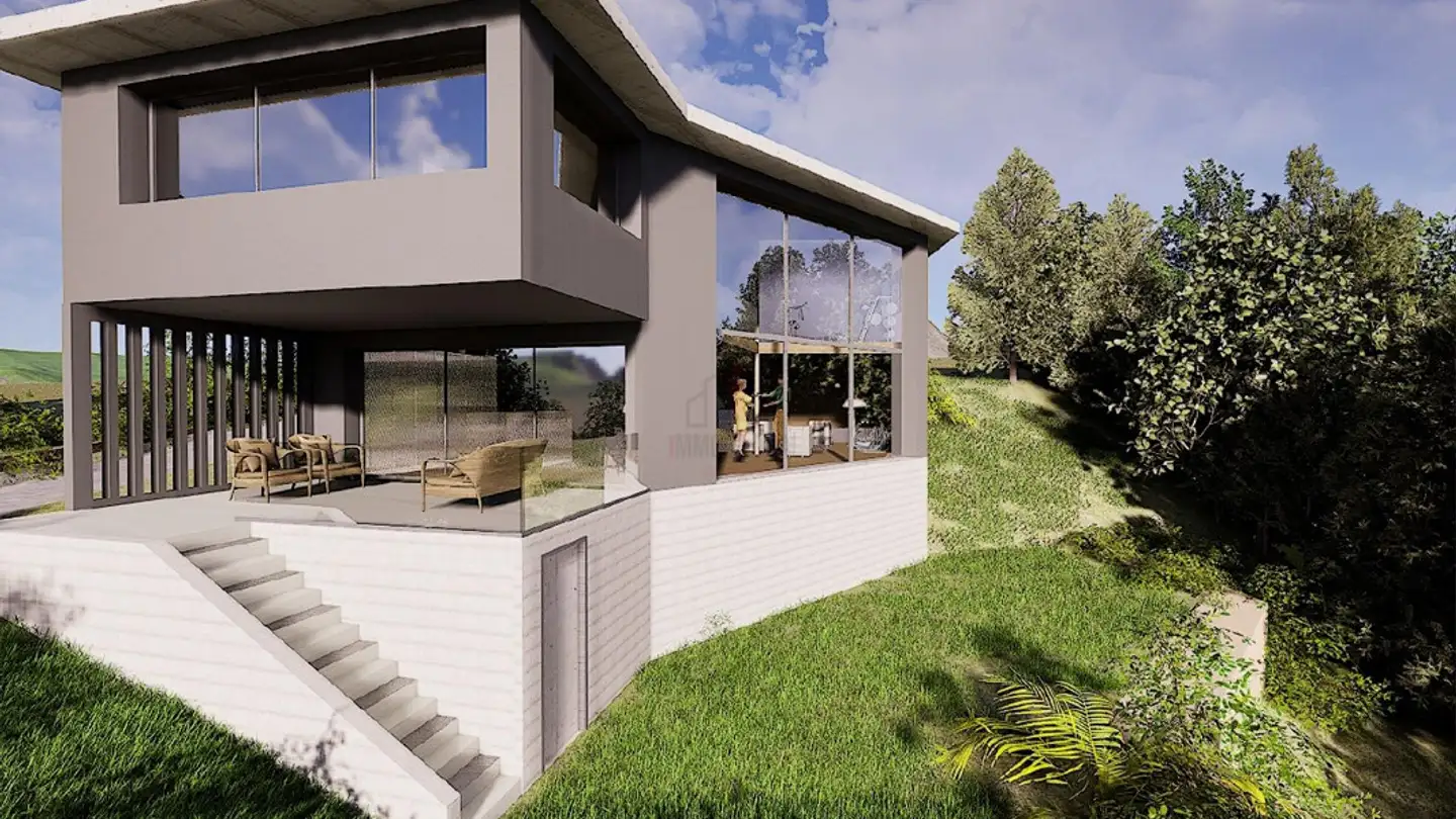 Commercial building plot for sale - Via In Basso, 6821 Rovio