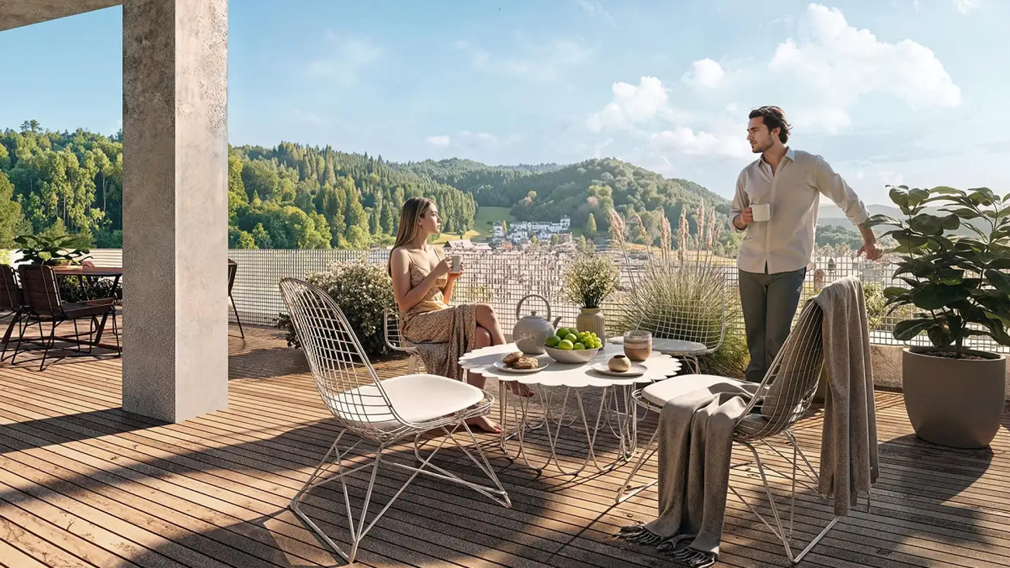 Appartement en terrasse à vendre - 5722 Gränichen - Photo 4