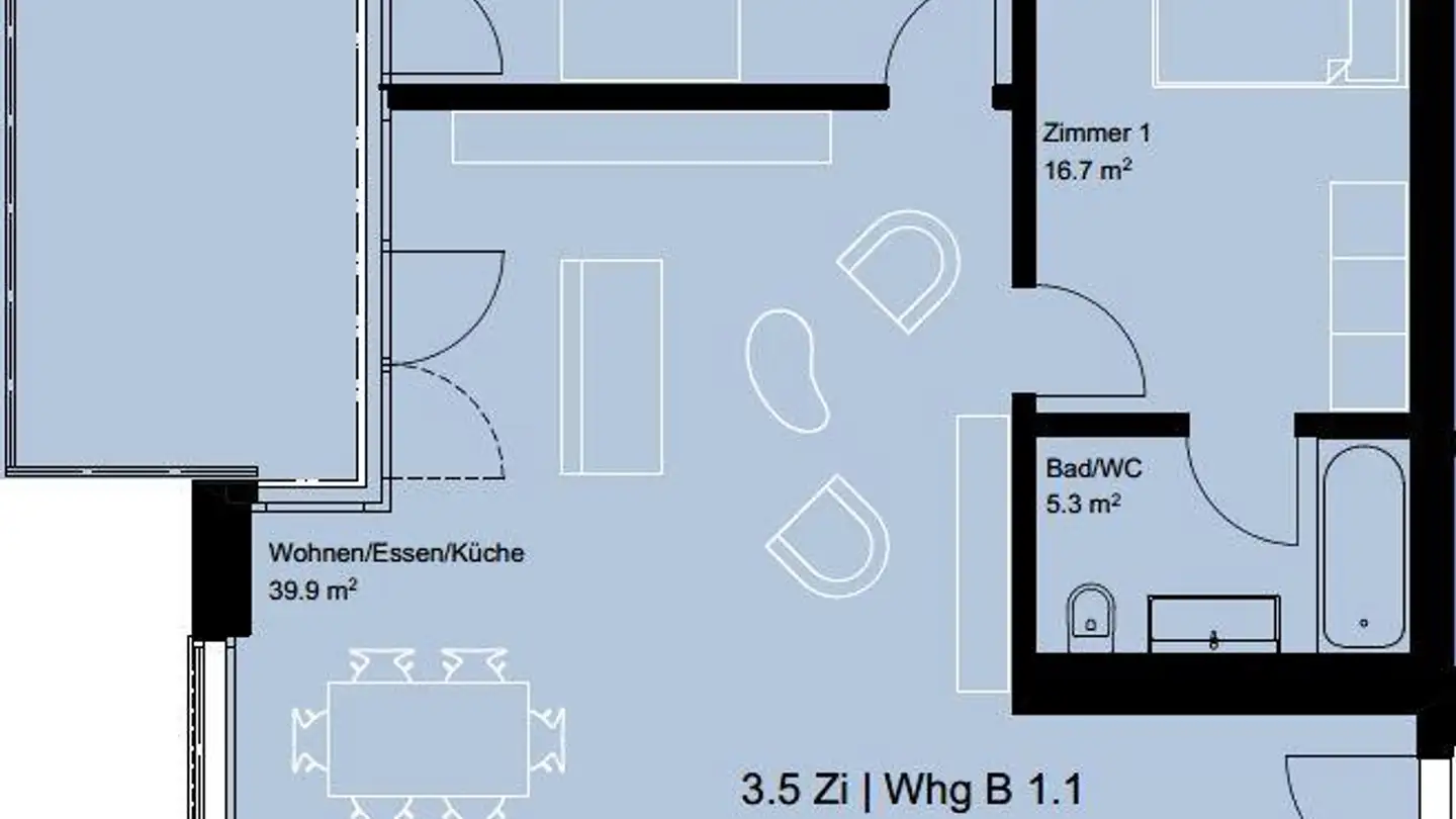 Appartamento in affitto - Lindenhof 1, 5706 Boniswil - Foto 2