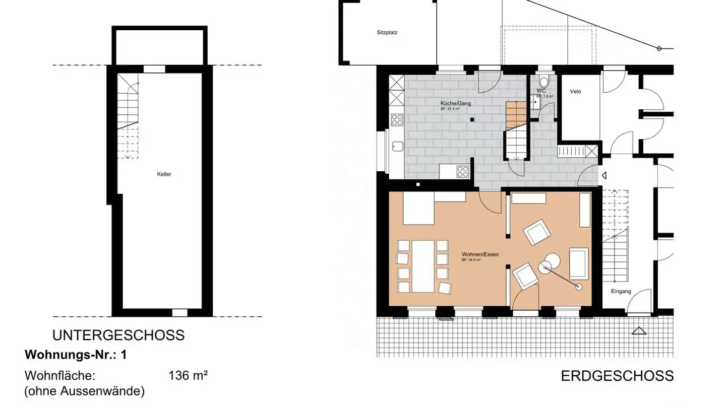 Wohnung kaufen - Glemettenstrasse 3, 8459 Volken - Foto 2