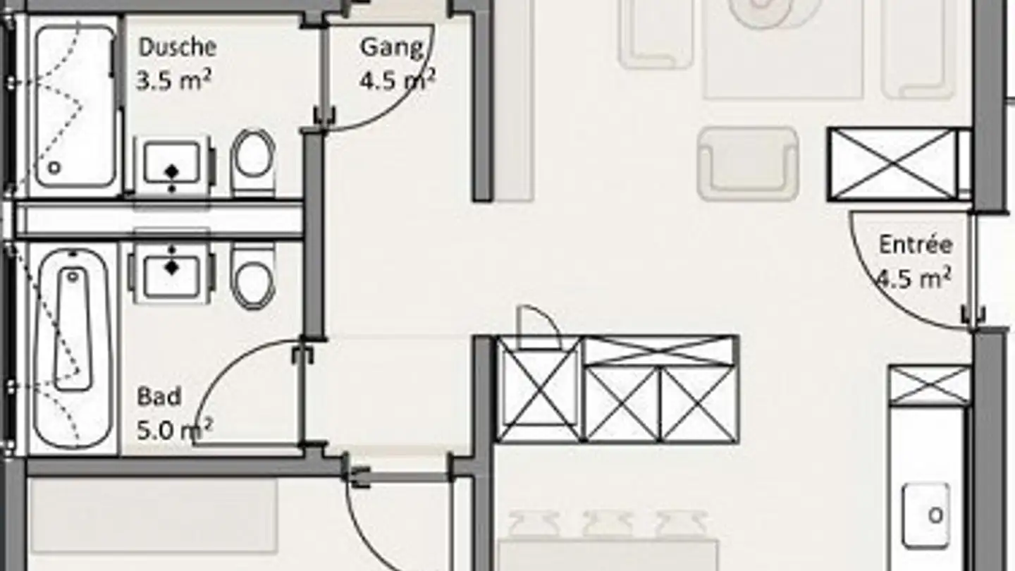 Appartement à louer - 8052 Zürich