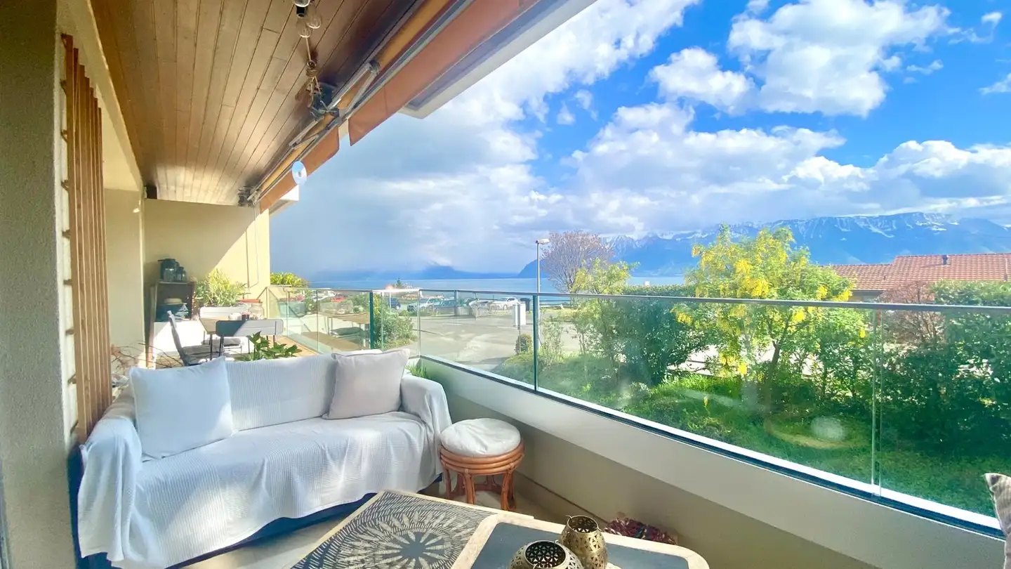 Appartement à louer - 1096 Cully