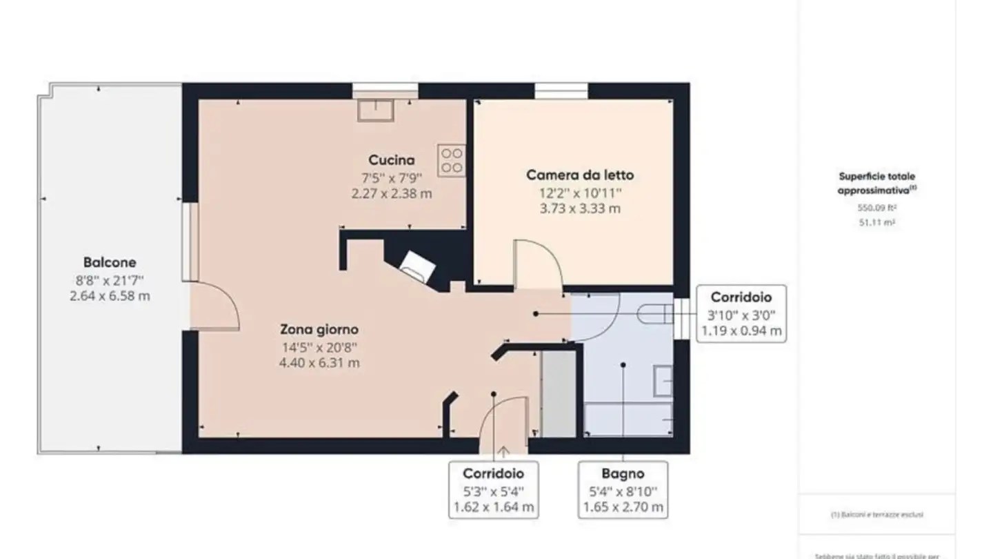 Apartment for sale - 6962 Viganello