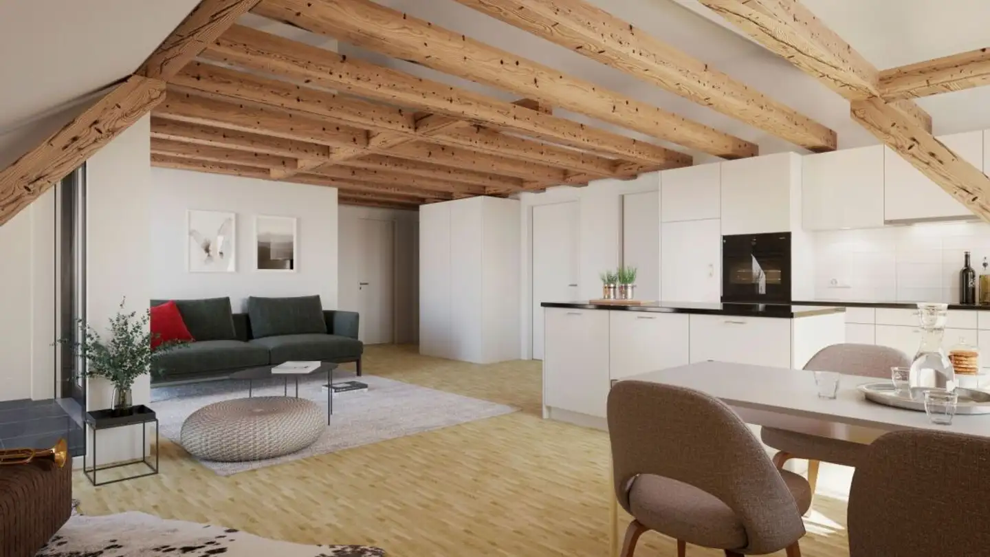 Attique à louer - Bleichestrasse 5, 8640 Rapperswil SG