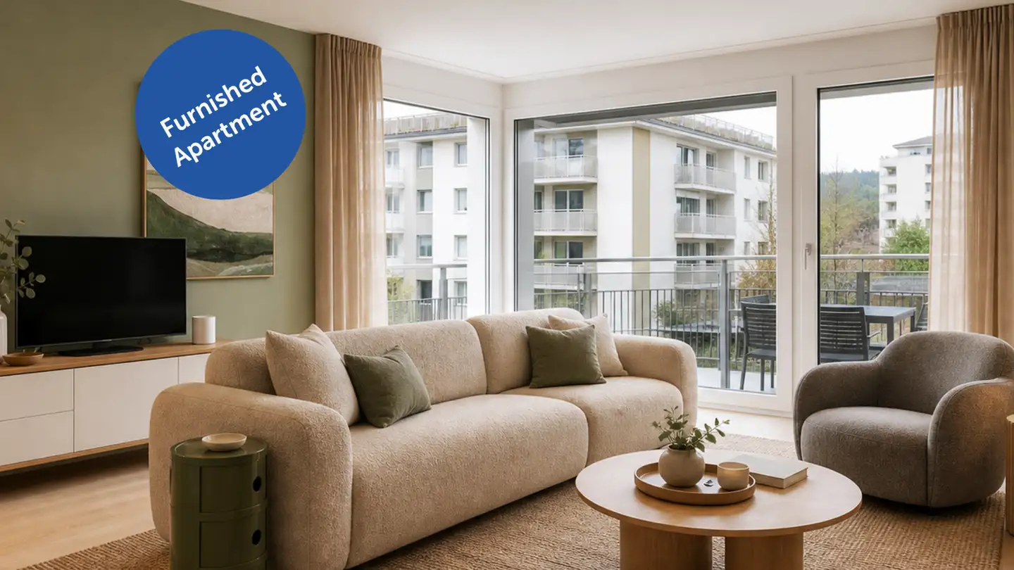 Möblierte Wohnung mieten - Tribschenstrasse 58a, 6005 Luzern