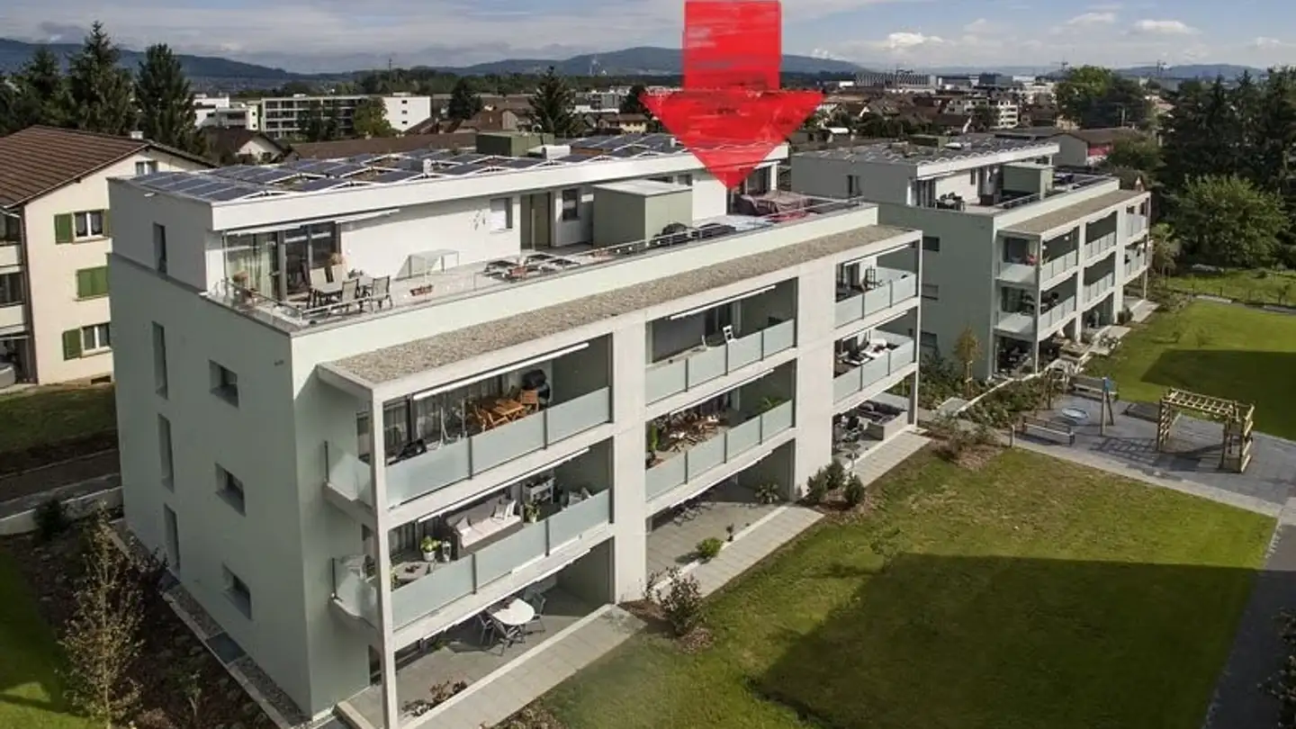 Penthouse for rent - Weiherweg 4b, 5502 Hunzenschwil