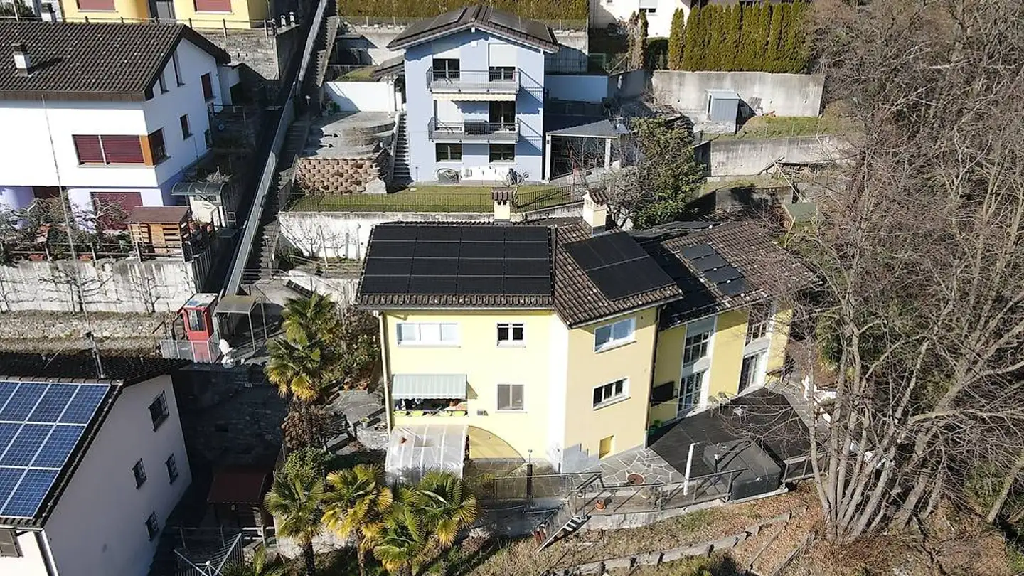 Möblierte Wohnung mieten - Via Sciarana, 6516 Cugnasco