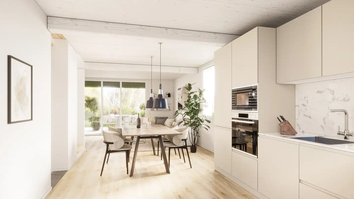 Semi-detached house for sale - Therwilerstrasse 32, 4105 Biel-Benken BL