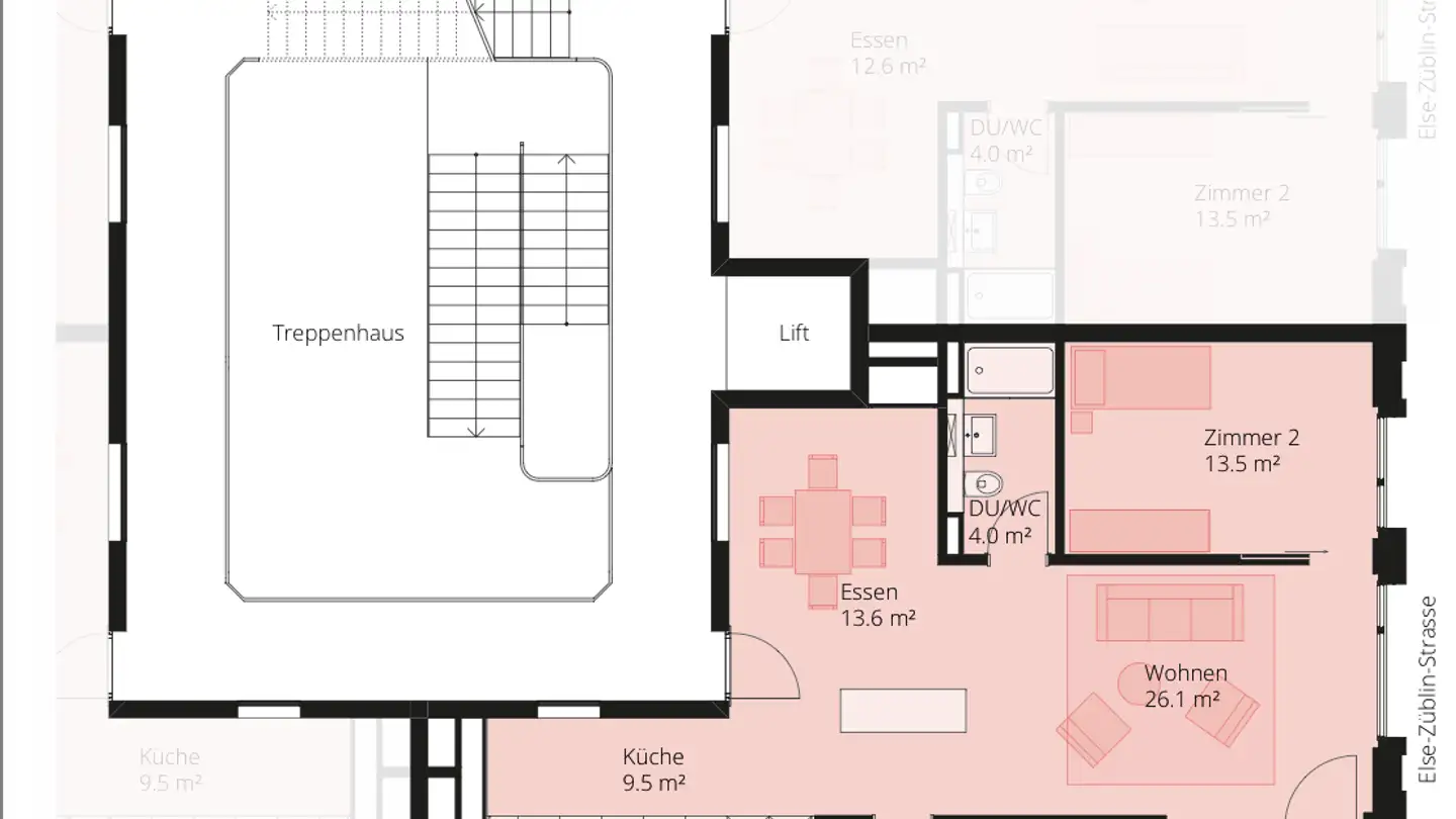 Wohnung mieten - Else-Züblin-Strasse, 8404 Winterthur
