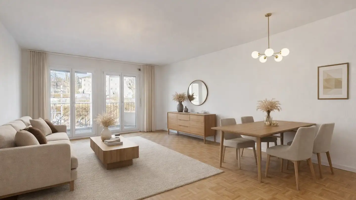 Wohnung mieten - Rue Marcello 3, 1700 Fribourg