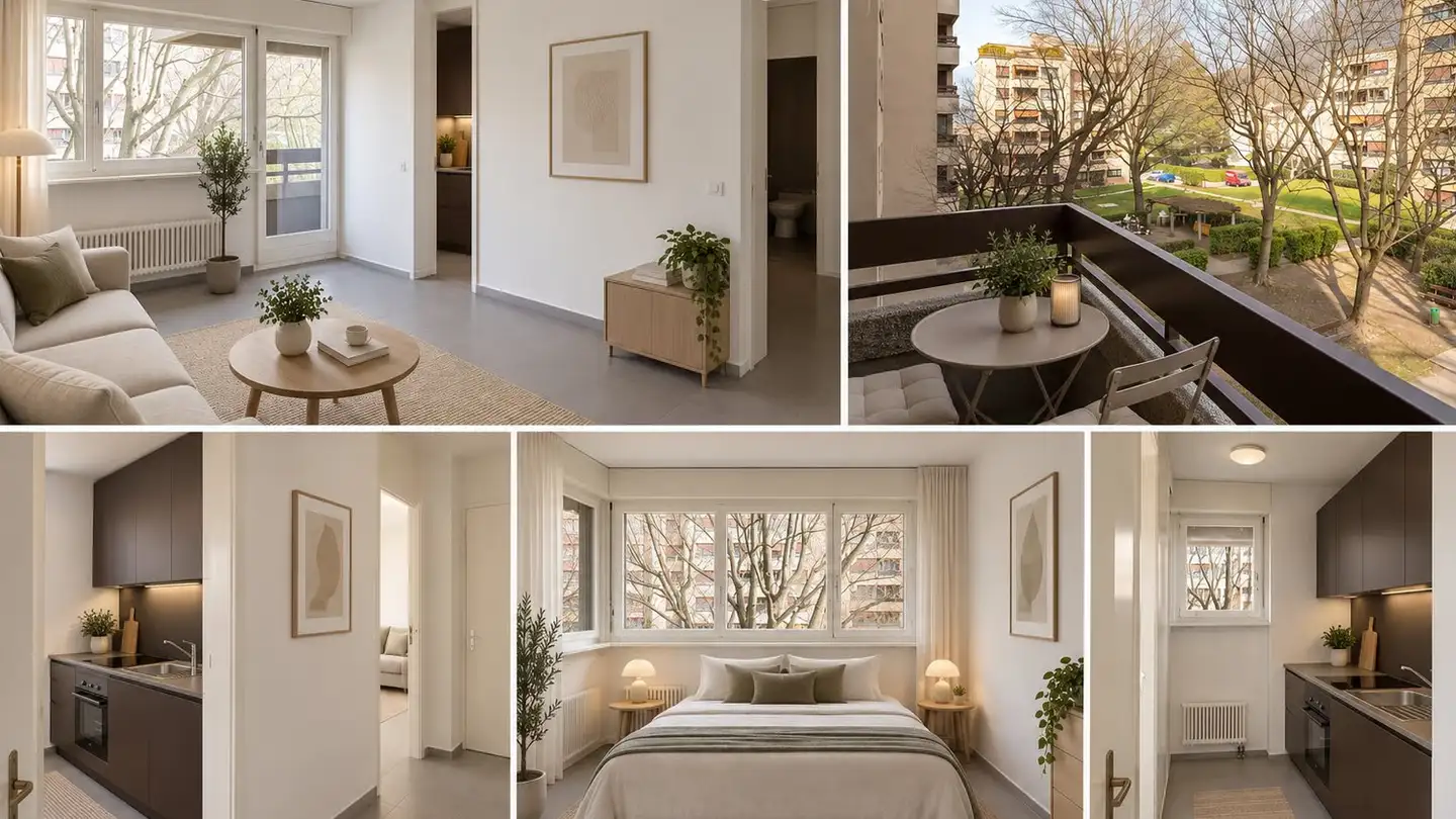 Wohnung mieten - Viale C. Olgiati 20, 6512 Giubiasco