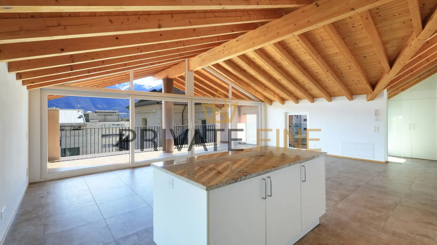 Penthouse kaufen - Via Di Mezzo 6, 6648 Minusio