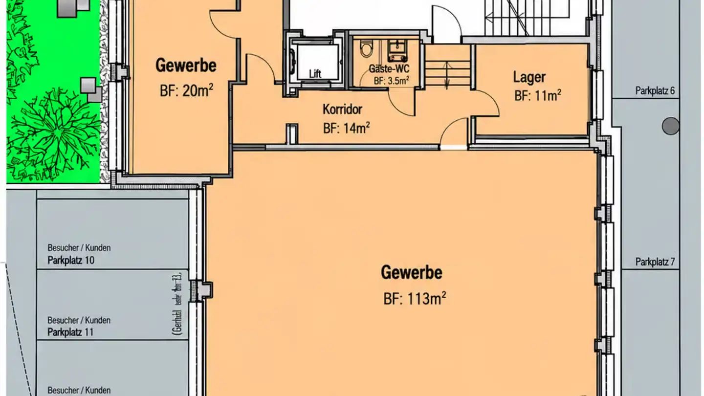 Commercial à louer - Schützengass 11, 8805 Richterswil - Photo 3