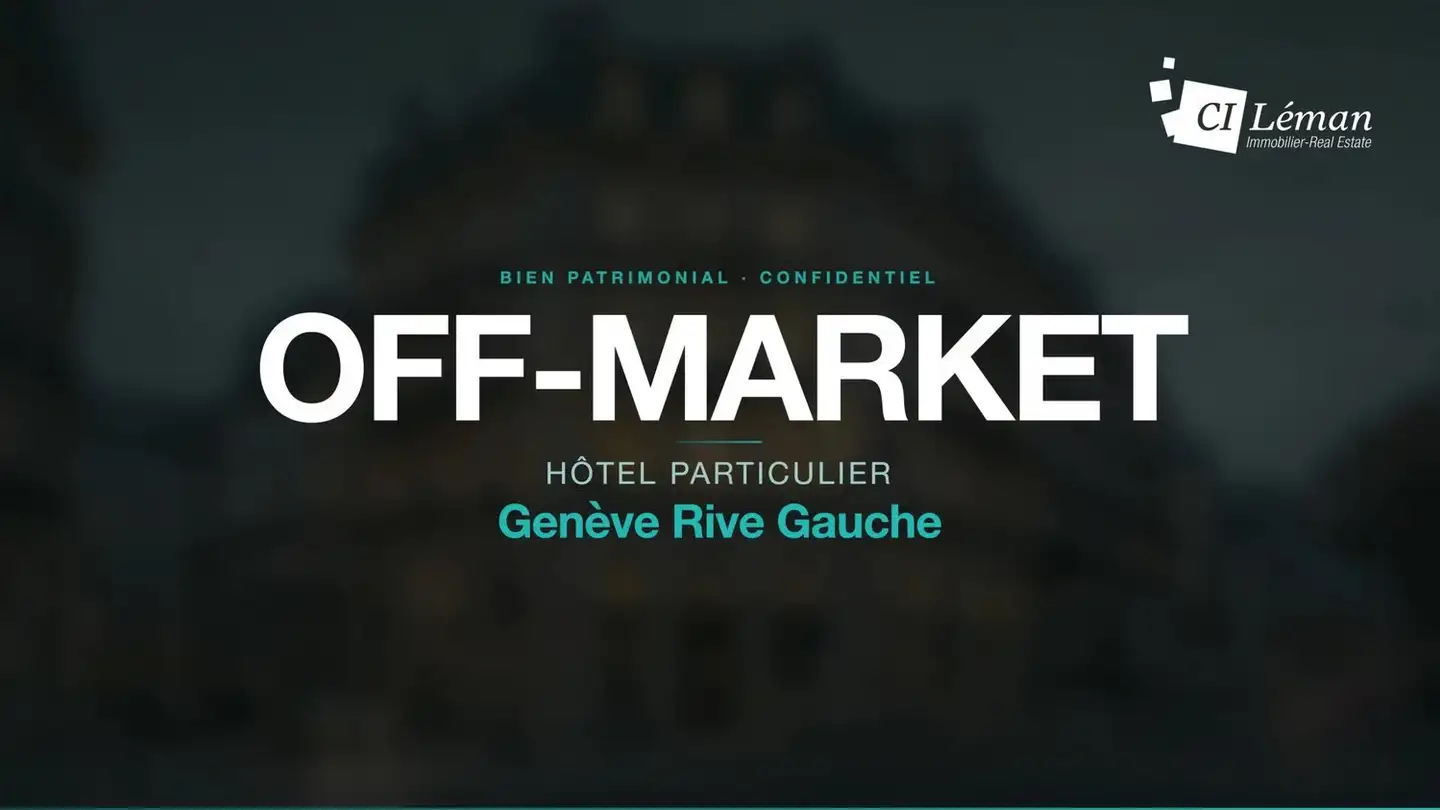 Single house for sale - Rue Des Eaux-Vives, 1207 Genève