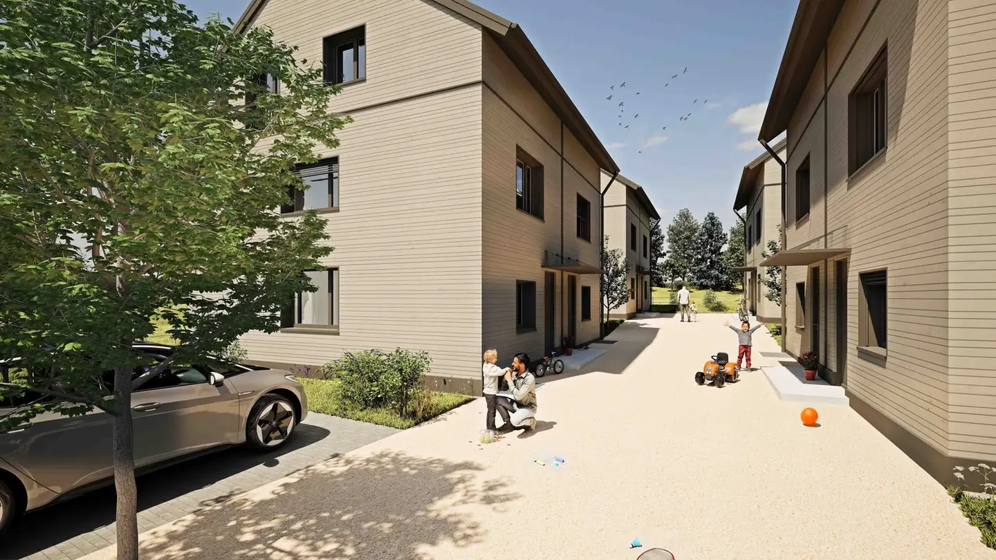 Semi-detached house for sale - Therwilerstrasse 32, 4105 Biel-Benken BL