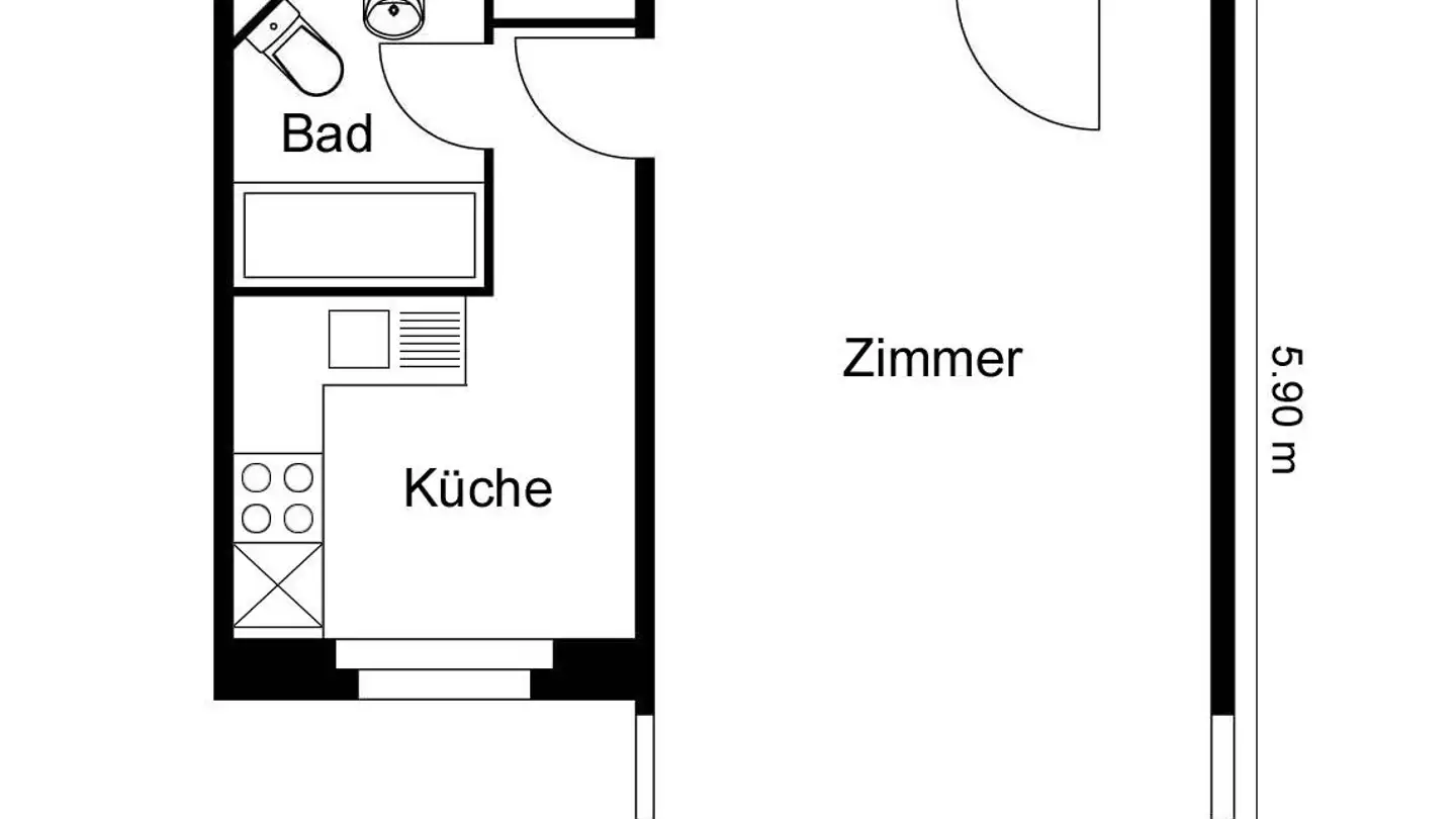 Studio in affitto - Horneggstrasse 9, 8008 Zürich - Foto 4