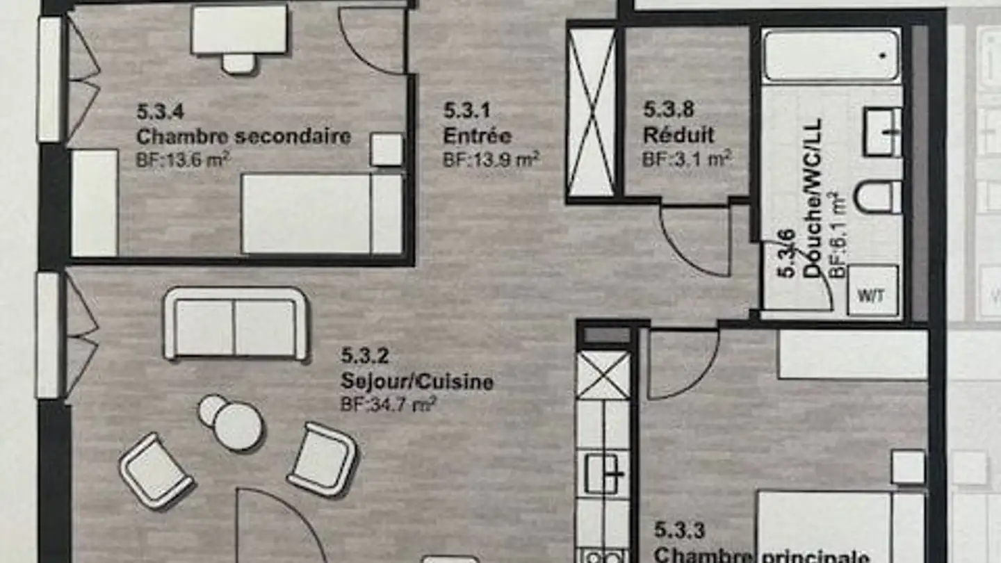 Appartamento in affitto - 1110 Morges - Foto 4