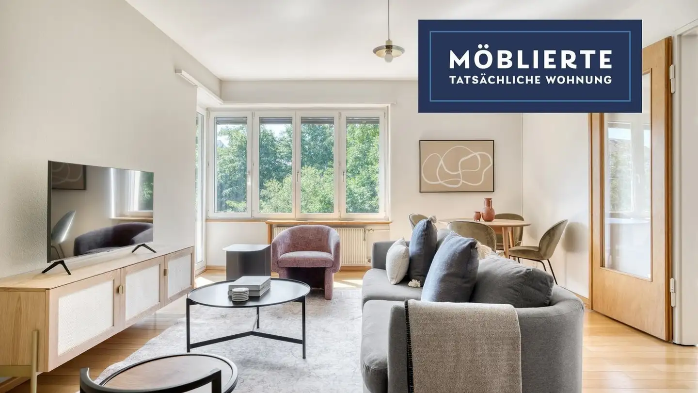 Möblierte Wohnung mieten - St. Alban-Anlage 49, 4052 Basel