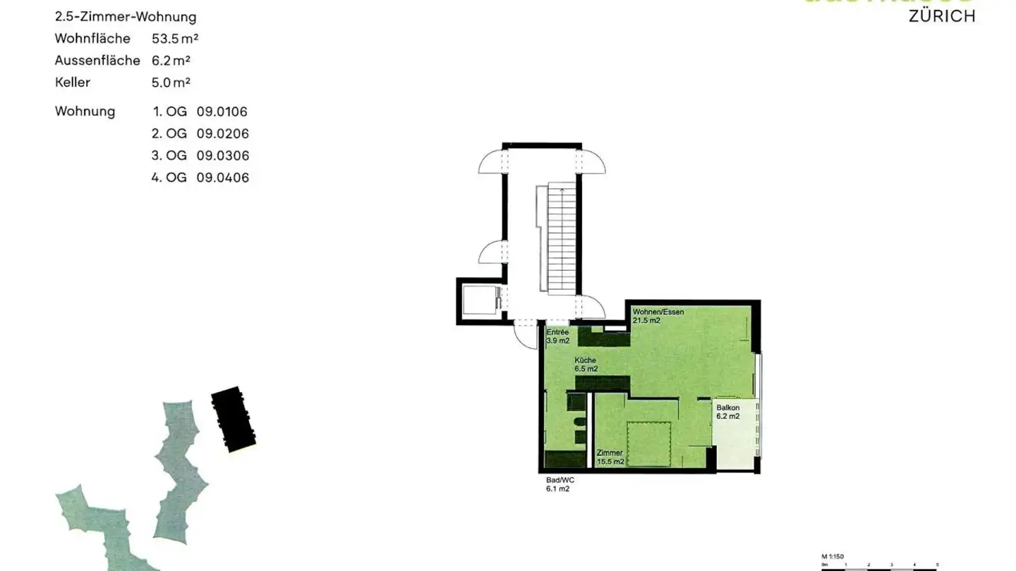 Appartamento in affitto - Austrasse 46, 8045 Zürich - Foto 3