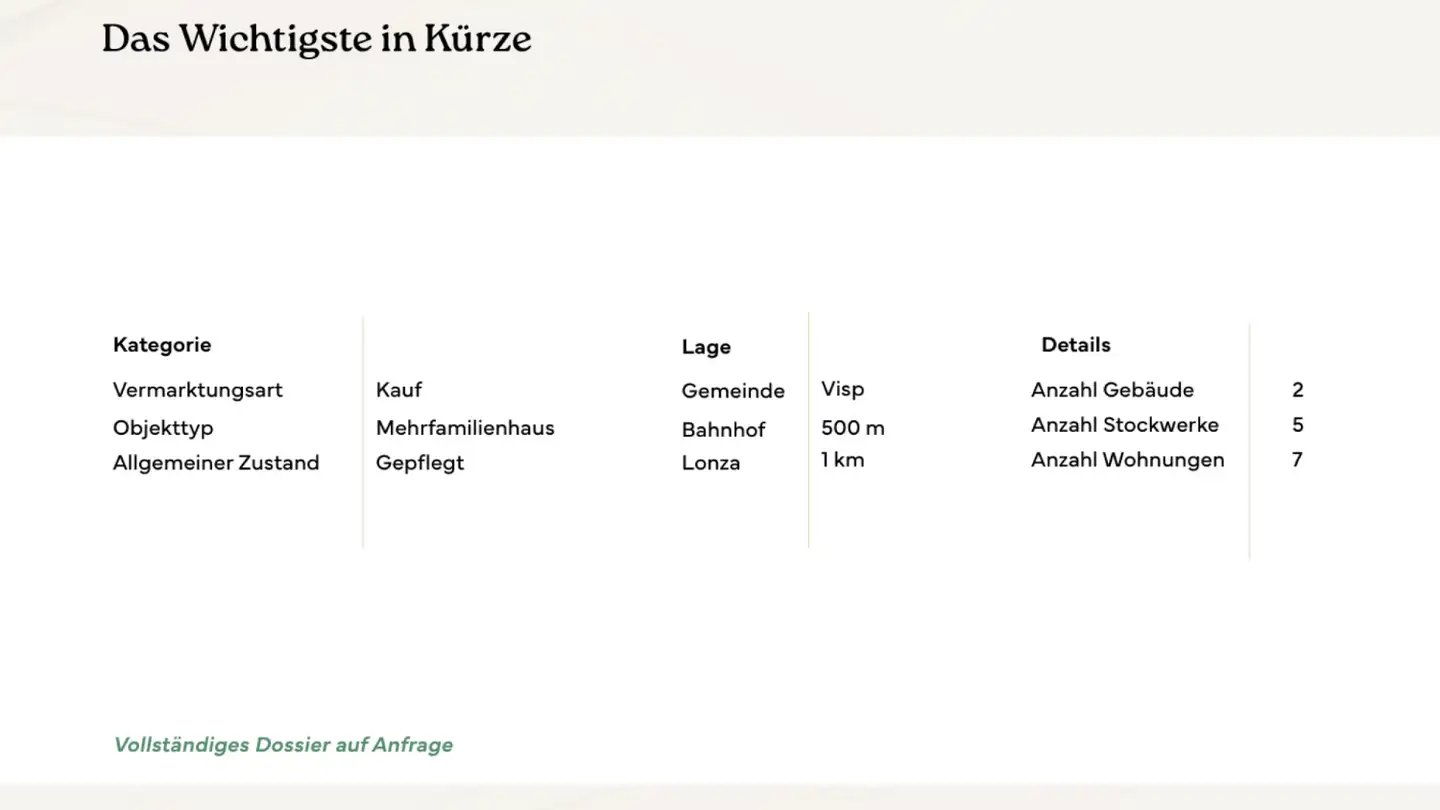 Mehrfamilienhaus kaufen - 3930 Visp - Foto 2