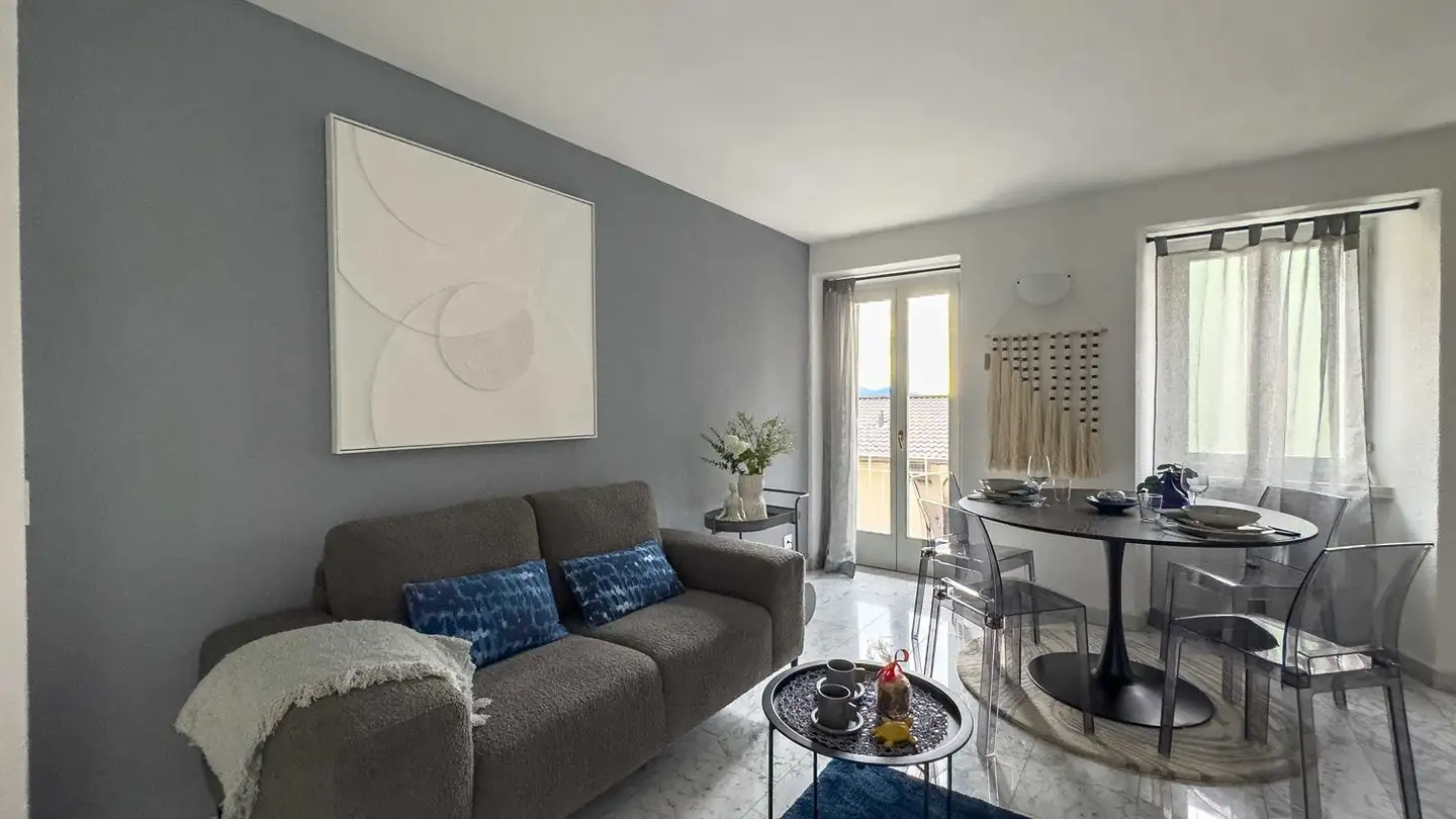 Appartement meublé à louer - Via Sorgente, 6974 Aldesago