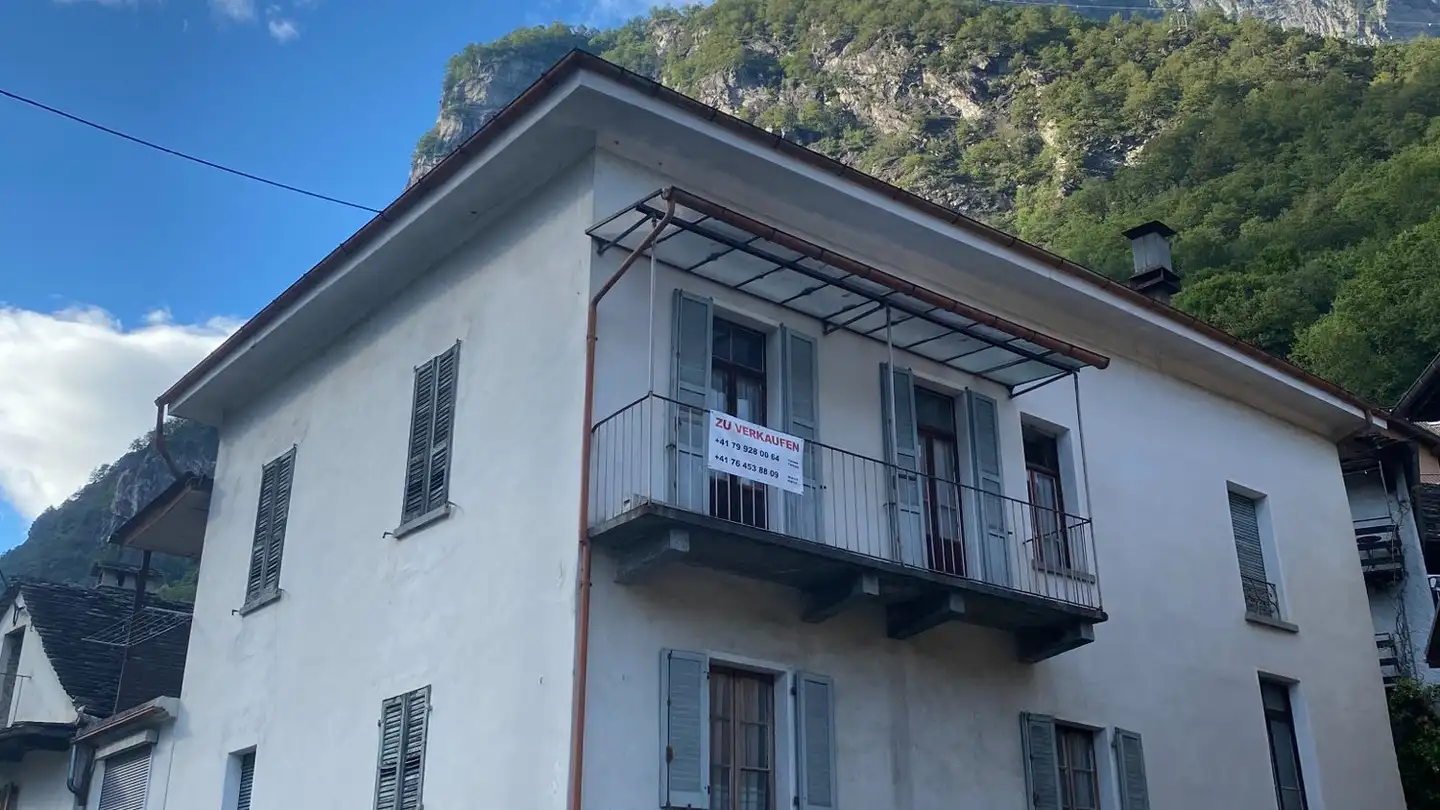Maison individuelle à vendre - Via Bavona, 6690 Cavergno