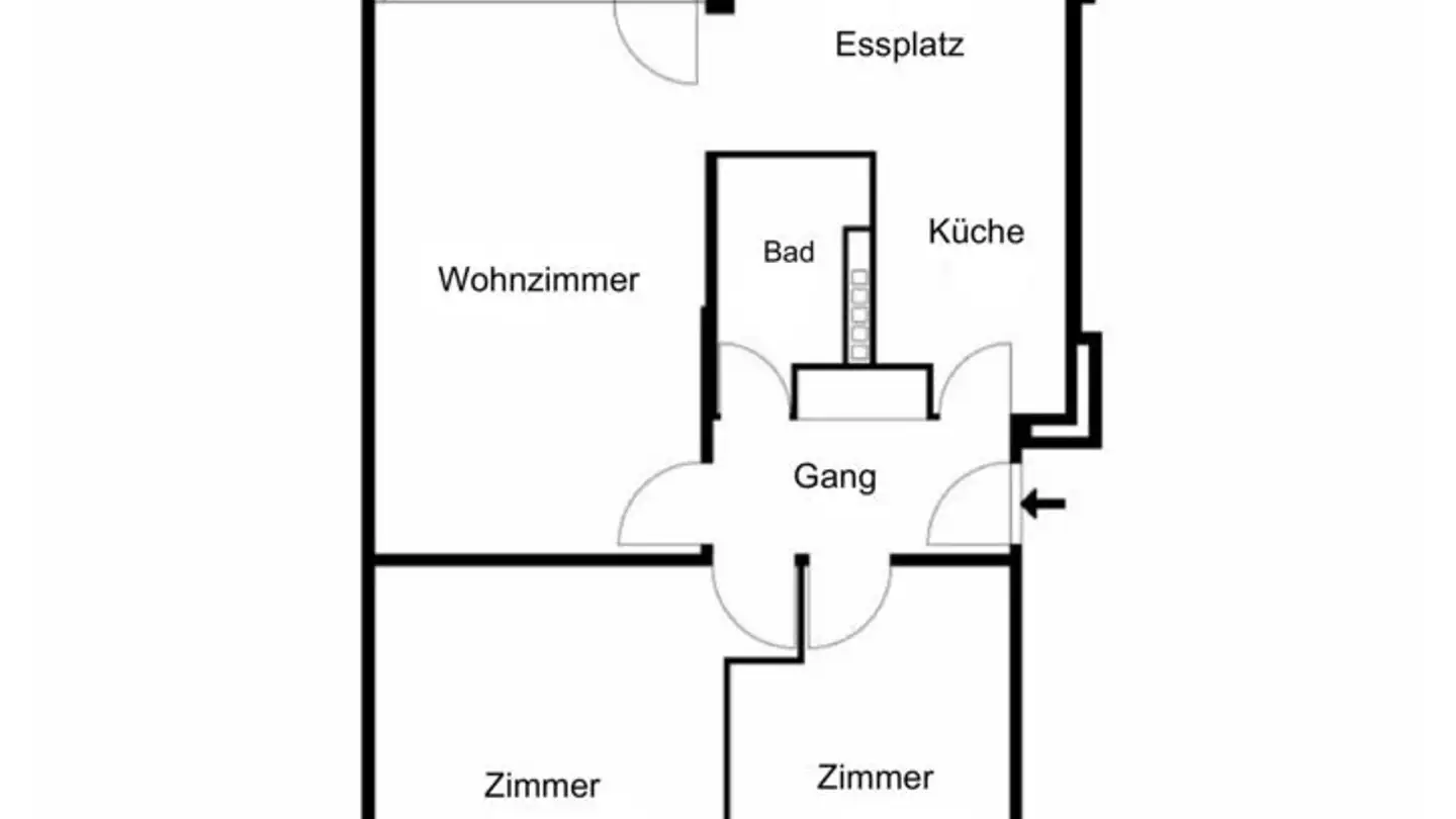 Appartement à louer - Säntisstrasse 23, 8640 Rapperswil SG - Photo 3