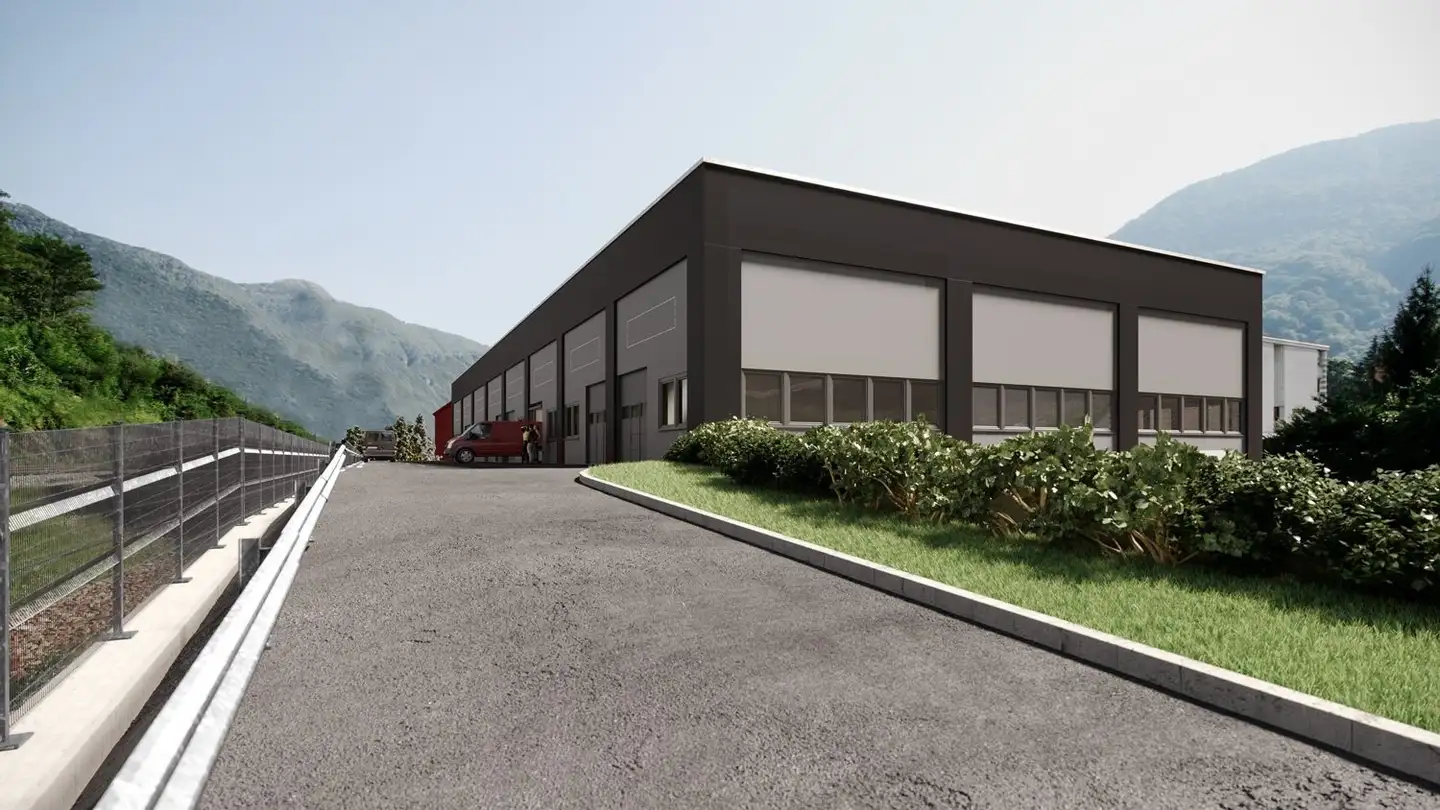 Grande magazzino in affitto - Via Cantonale 63, 6804 Bironico - Photo 3