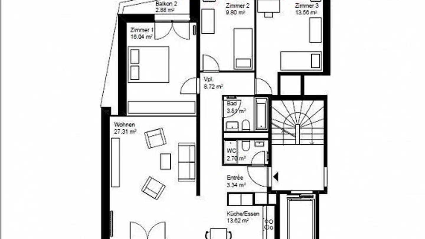 Appartamento in affitto - Hauptstrasse 4, 4102 Binningen - Foto 4