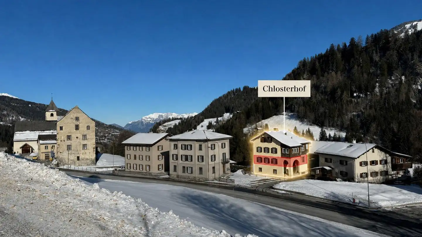 Appartement à louer - Chlosterhof 1, 7075 Churwalden
